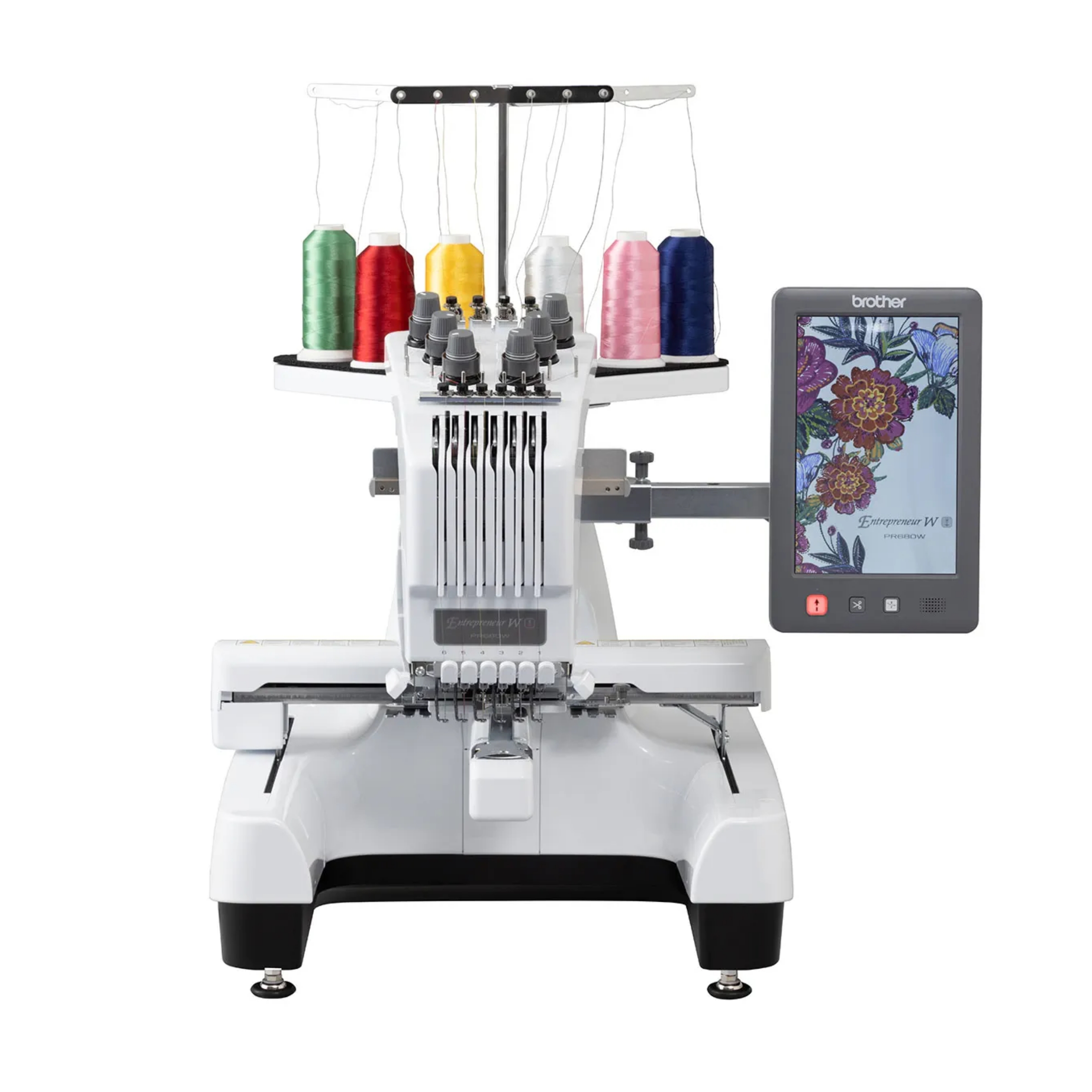 Brother PR680W Single Head 6 Needle Computer Embroidery Machine With Wifi Connectivity